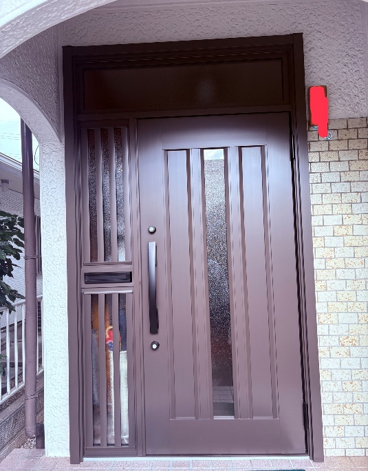 戸建て玄関ドア交換後
